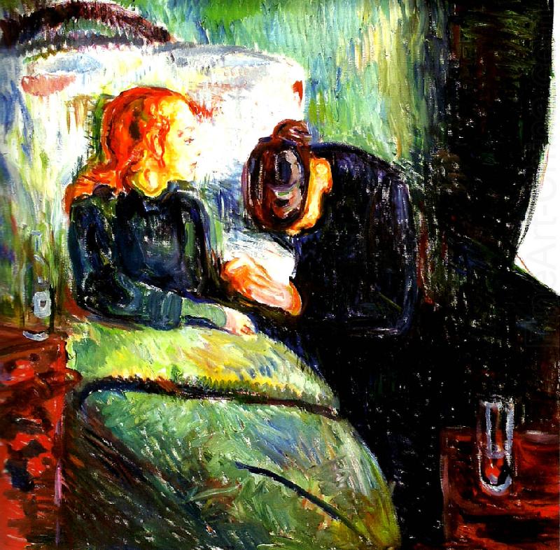 Edvard Munch det sjuka barnet china oil painting image